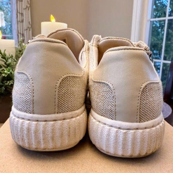 Clarks Collection Sneakers Natural Size 8 with extra laces - Picture 7 of 8